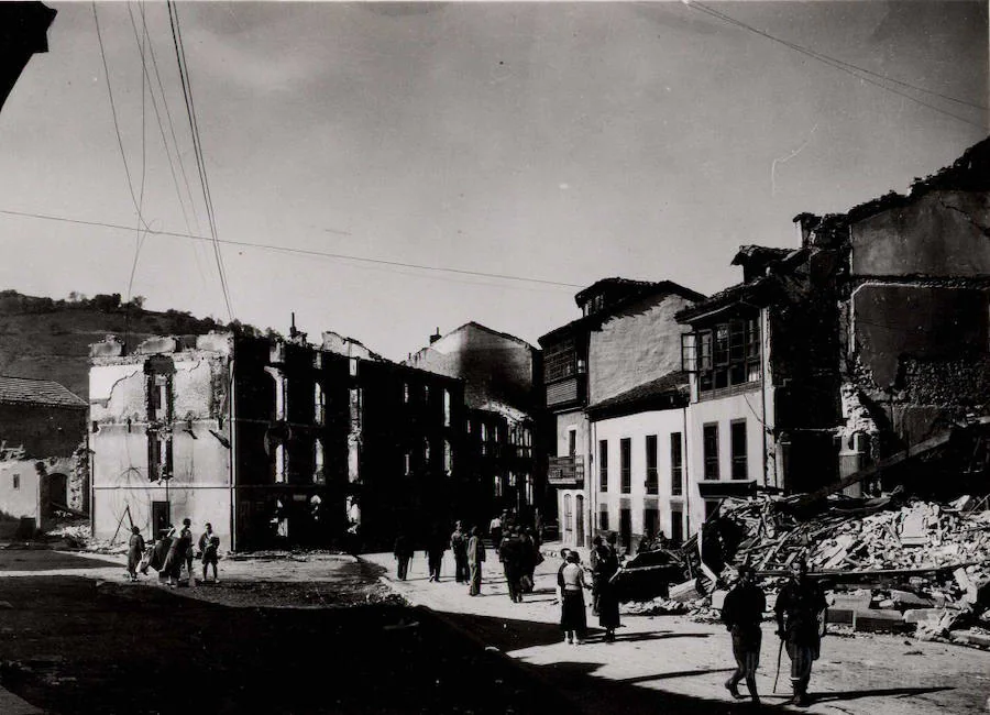 La Biblioteca Nacional de España continúa digitalizando su archivo fotográfico de la Guerra Civil: de las más de 44 000 imágenes que ilustran la narrativa bélica de ambos bandos de la contienda, 11 000 acaban de hacerse públicas. De ellas, muchas son asturianas. El cuartel de Simancas de Gijón tras el asedio, los combates en las trincheras de Oviedo o escenas de la vida cotidiana durante el conflicto son parte de los contenidos. 