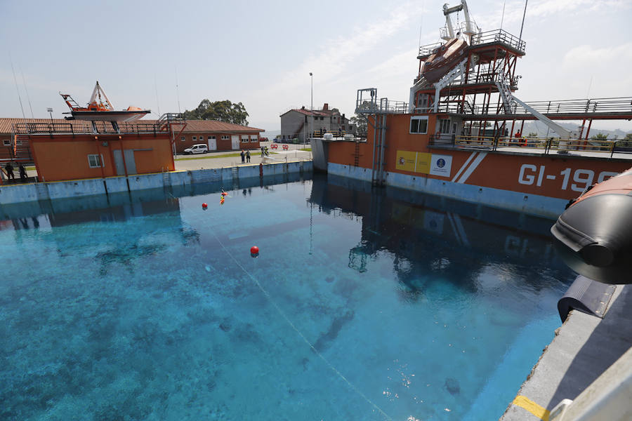 Tenía lugar este miércoles en el Centro de Seguridad Marítima Integral Jovellanos, tras la presentación de los resutados del proyecto Picasso