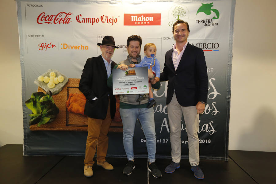 El restaurante ovetense revalidó su título en el concurso organizado por EL COMERCIO y el establecimiento gijonés apostó por ingredientes ecológicos.