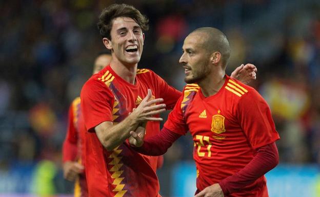 Desborde y visión con sello canario - David Silva centrocampista Manchester City y Selección Española de fútbol Rusia 2018