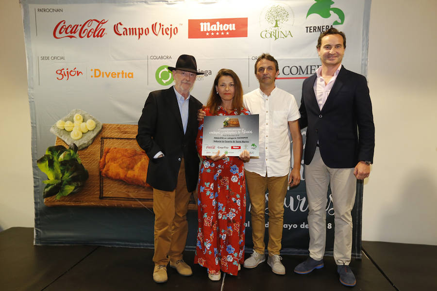 El restaurante ovetense revalidó su título en el concurso organizado por EL COMERCIO y el establecimiento gijonés apostó por ingredientes ecológicos.