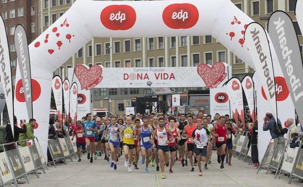 La V Carrera Dona Vida de mañana roza los 850 atletas