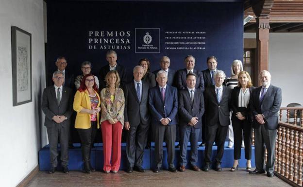 El jurado del Premio Princesa de Asturias de Investigación Científica y Técnica.