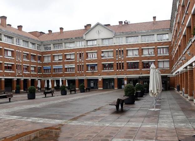 Plaza Mayor de La Fresneda. 