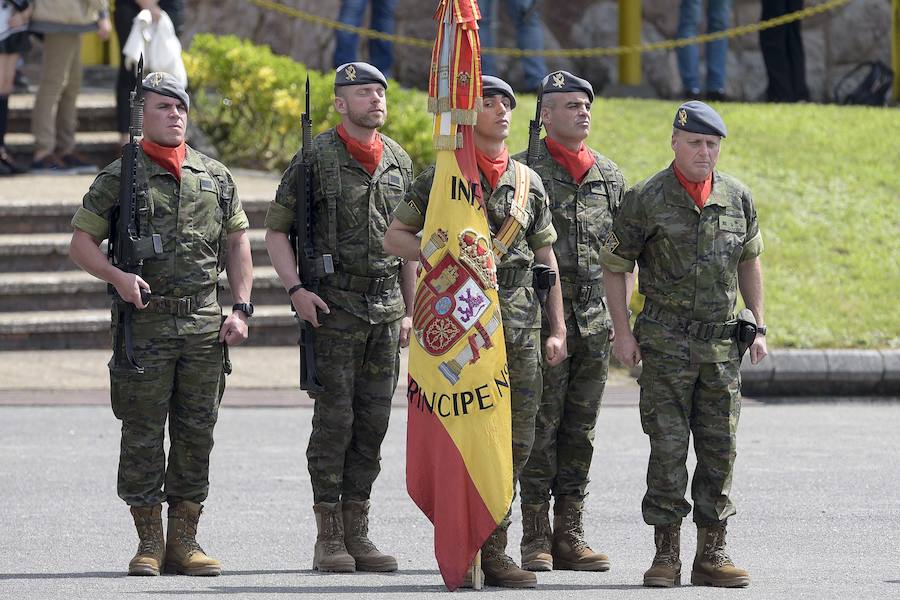 El acto estuvo presididido por el coronel Manuel Pérez López.