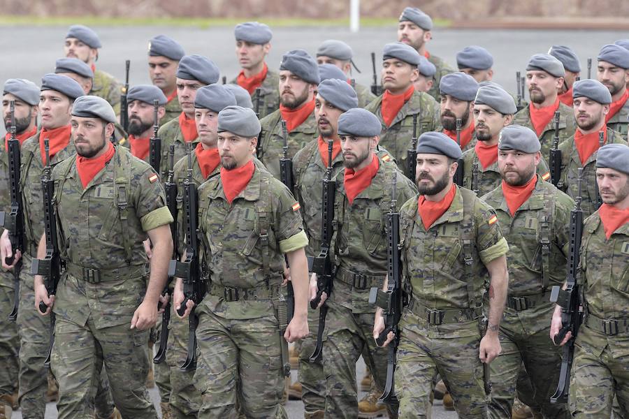 El acto estuvo presididido por el coronel Manuel Pérez López.