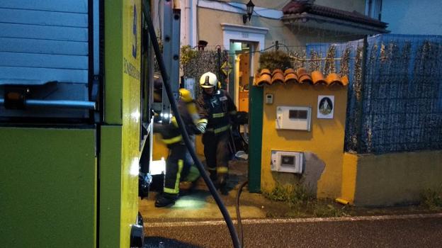 Arde una caldera en Cancienes