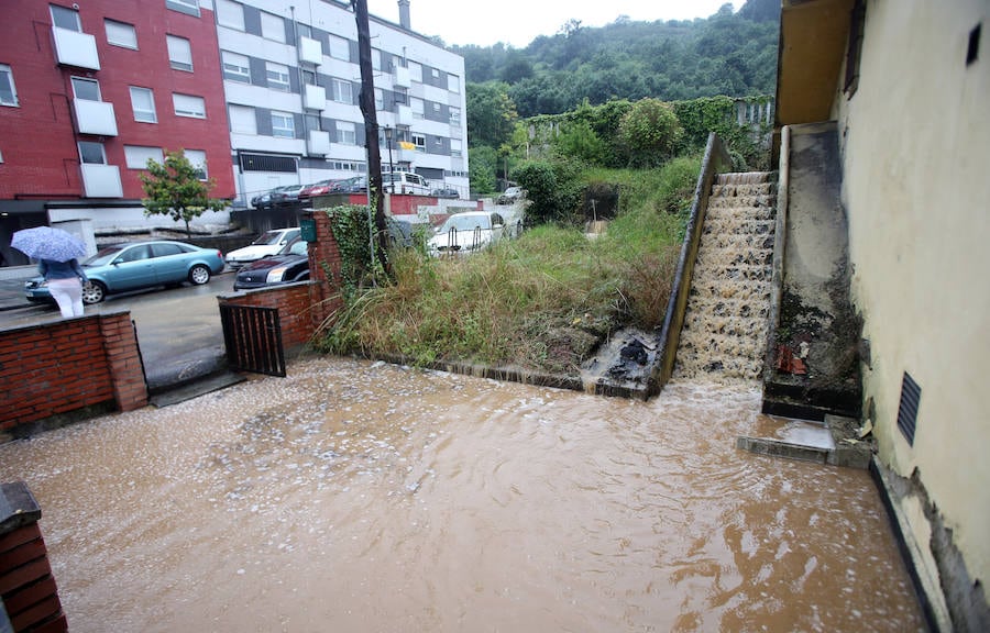 Las precipitaciones han alcanzado ya los 41 litros por metro cuadrado en la capital asturiana