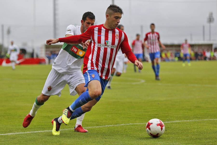 Fotos: Las imágenes del Sporting B - Elche