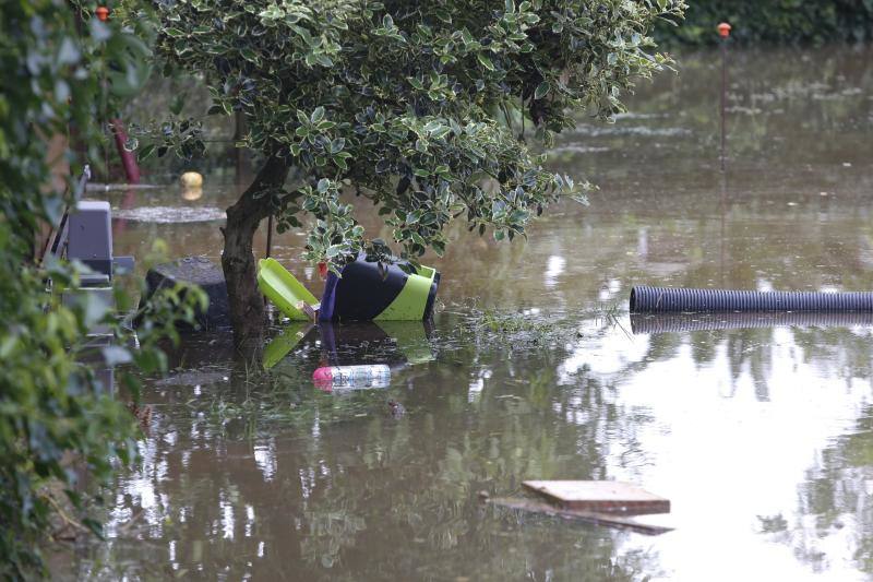 Fotos: Porceyo, afectada por la tromba de agua