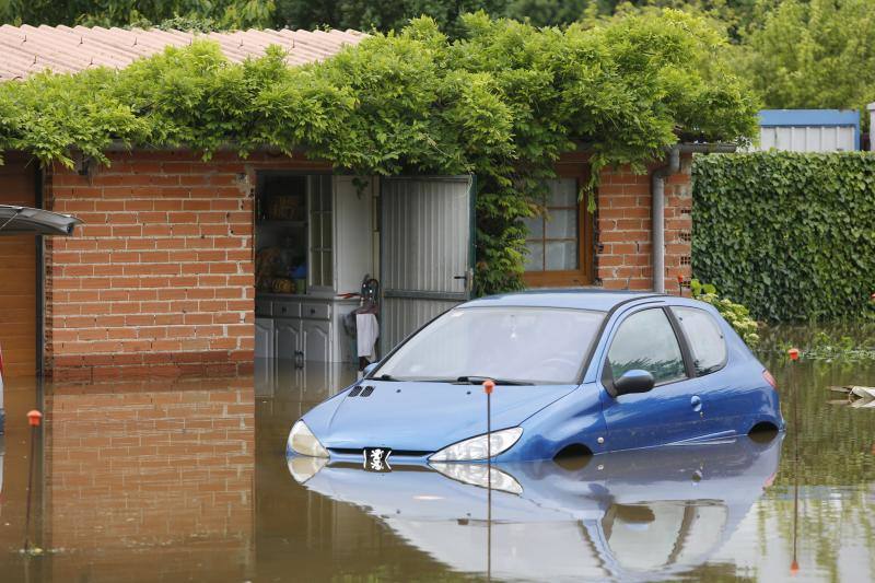 Fotos: Porceyo, afectada por la tromba de agua