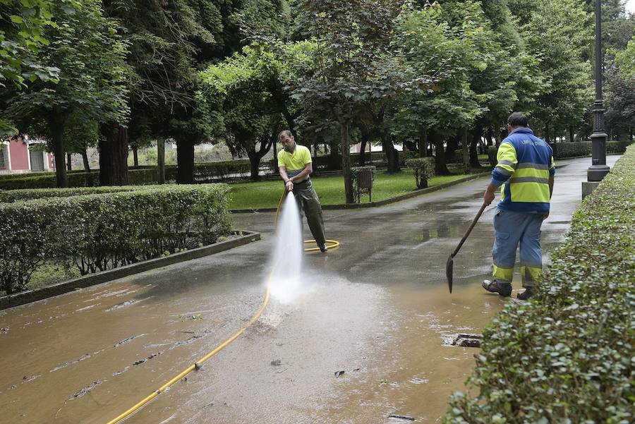 Fotos: Trubia sigue haciendo balance de daños tras las inundaciones