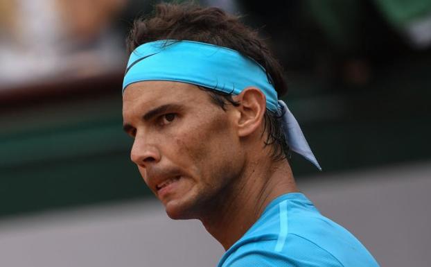 Rafa Nadal, durante la final de Roland Garros. 