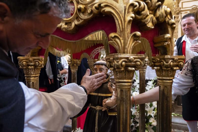 Con un amplio programa de festejos, los cangueses festejaron a su patrón