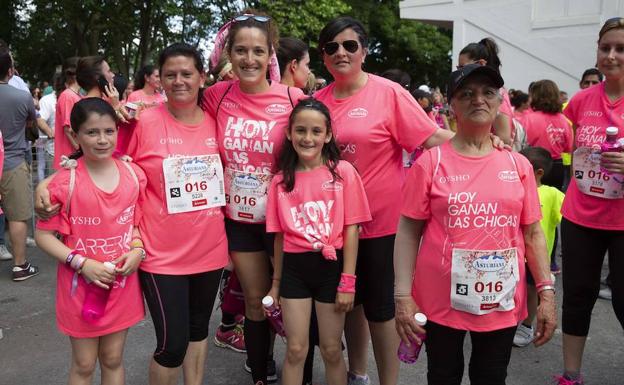 Imagen. Lucía Cabrera, SoniaFernández, Elena Álvarez, Sara Viña, Rosi Falcón y Brígida Zapico.