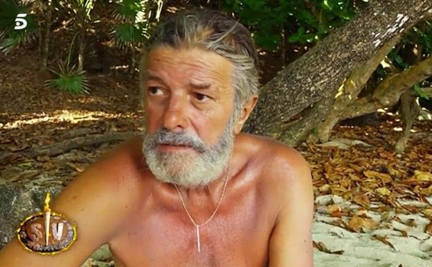 El cantante Fracisco, durante su estancia en 'Supervivientes'