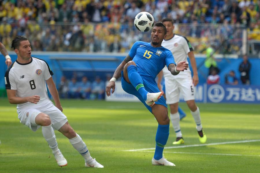 Fotos: Brasil - Costa Rica, en imágenes