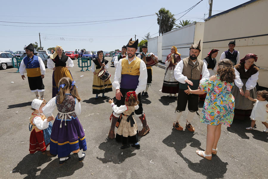 La parroquia de Gijón festeja la última jornada festiva