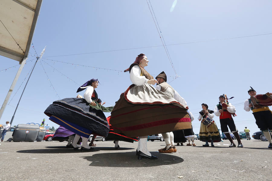 La parroquia de Gijón festeja la última jornada festiva