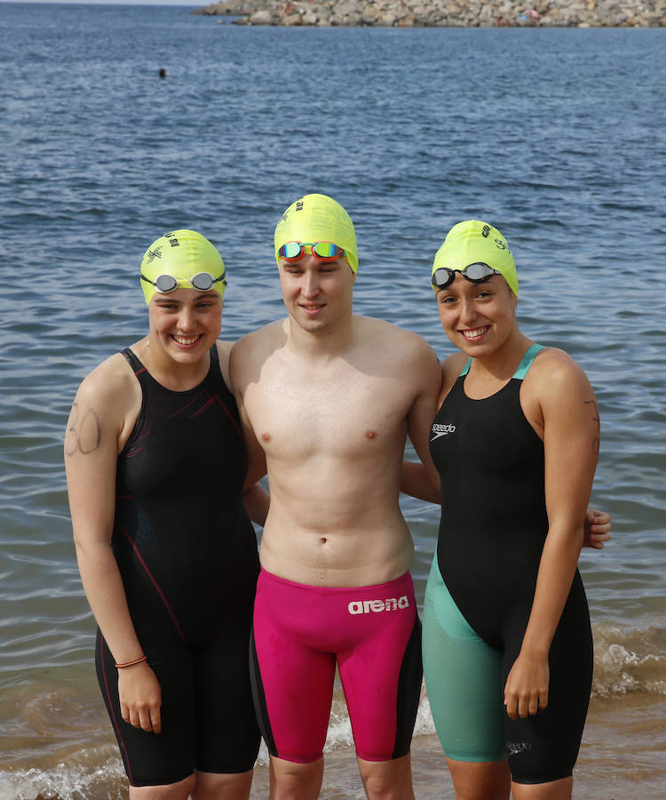 El nadador del Puentera confirmó los pronósticos y Aroa Silva, por su parte, ganó en la categoría femenina.