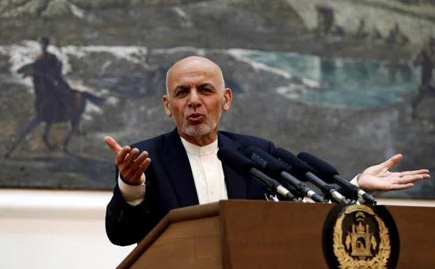 Ashraf Ghani, presidente de Afganistán.