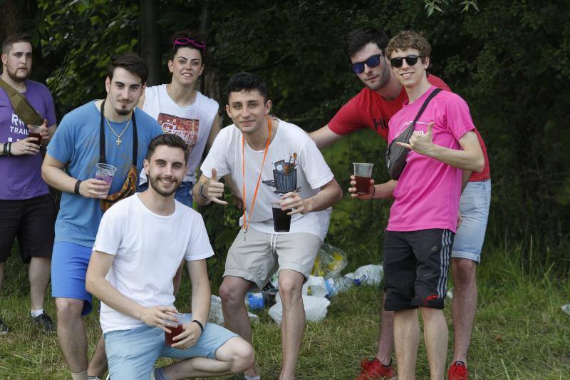 Cientos de romeros cumplieron con la tradición anual y disfrutaron de una intensa jornada festiva en Castandiello