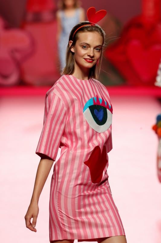 Colección de Agatha Ruiz de la Prada para Primavera/Verano 2019 en la 68 edición de la pasarela Mercedes-Benz Fashion Week Madrid.