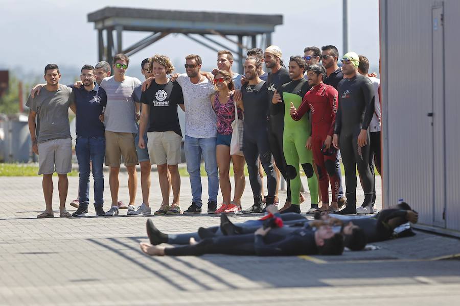 Fotos: Pruebas de acceso para la tripulación de helicóptero de Salvamento Marítimo