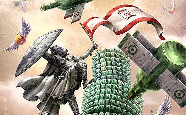 Ilustración de la Fiesta de la Sidra 2018. 