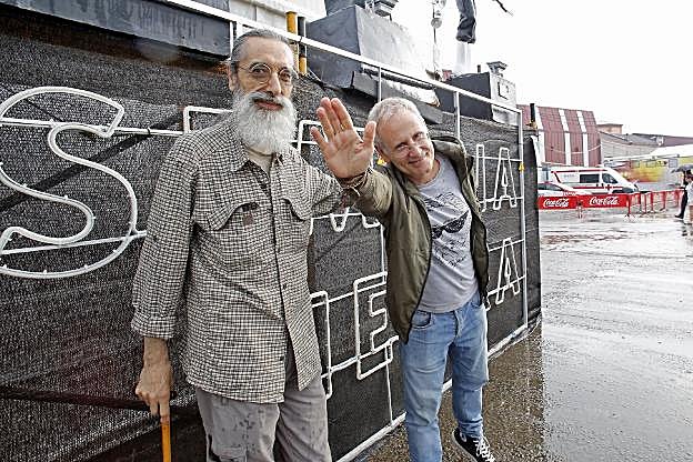 José Luis Paraja y Ángel de la Calle despiden la XXXI edición de la Semana Negra. 