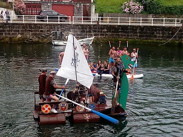 La carrilana vikinga sedujo al puerto de Viavélez