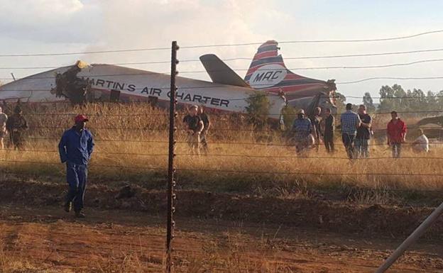 El avión siniestrado era un Convair 340 perteneciente a la aerolínea holandesa Martinair