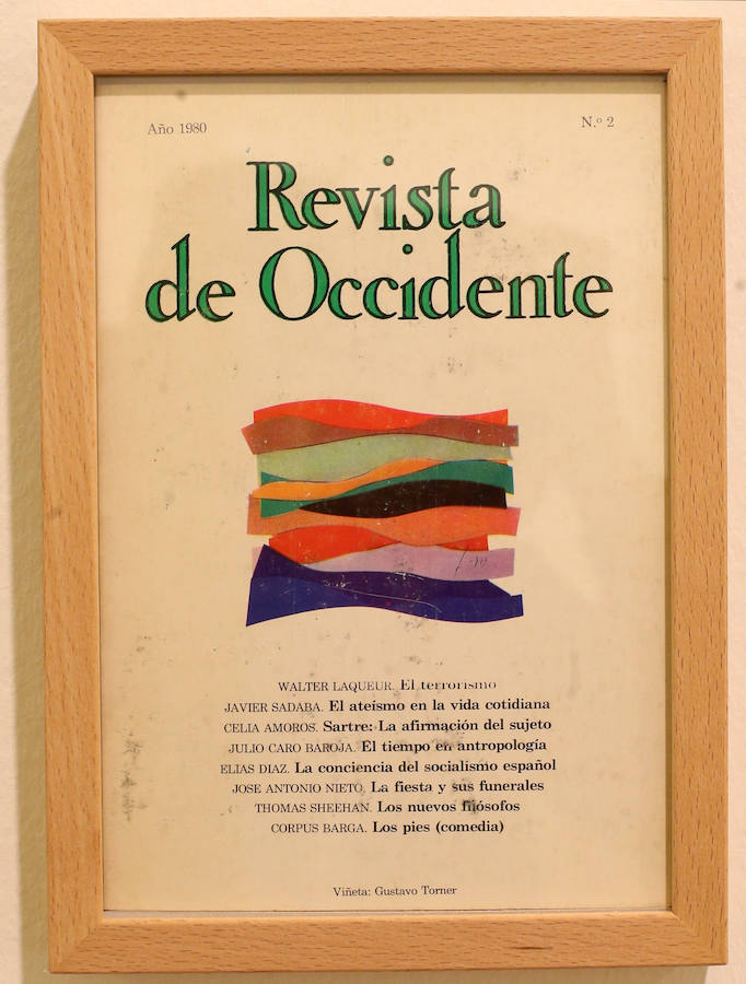 El Museo de Bellas Artes de Asturias recoge en la nueva exposición ' Trazos de la palabra. Viéta de Revista Occidente', la historia de la revista fundada en 1923 por José Ortega y Gasset