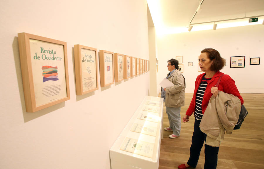 El Museo de Bellas Artes de Asturias recoge en la nueva exposición ' Trazos de la palabra. Viéta de Revista Occidente', la historia de la revista fundada en 1923 por José Ortega y Gasset