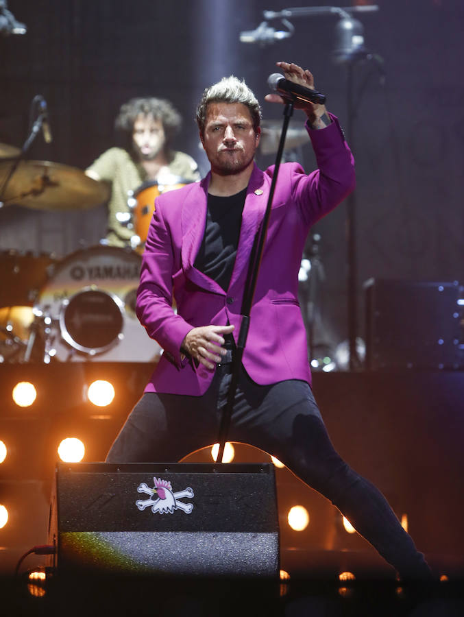 El exlíder de El Canto del Loco recala en el Gijón Life con su gira 'Grandes éxitos y pequeños desastres'