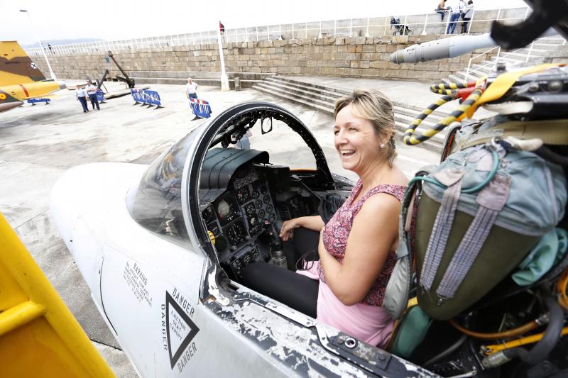 Con motivo del Festival Aéreo de Gijón, en la Antigua Rula se exponen dos aviones traídos por el Museo de Aeronáutica y Astronáutica de Madrid. Están disponibles para que pequeños y mayores descubran todos sus detalles. 