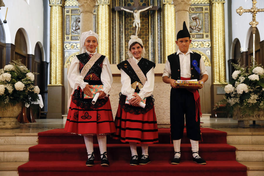 Rafael Felgueroso, vecino de Somió, abogado de profesión, exconcejal de Seguridad Ciudadana y portavoz del Ayuntamiento en la pasada legislatura de Carmen Moriyón, fue el encargado de dar el pregón que dio inicio a las fiestas del Carmen de Somió.