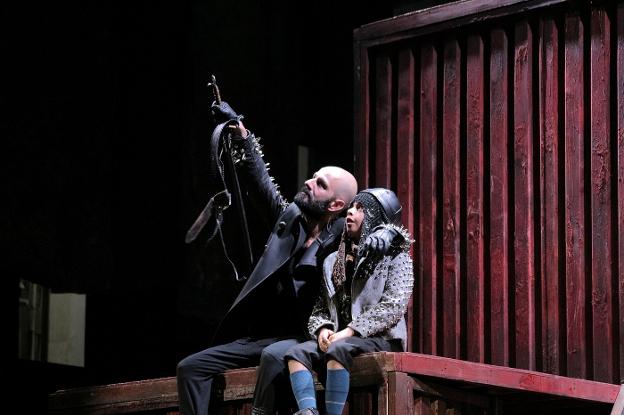 Una de las escenas de la obra 'Macbeth'. 