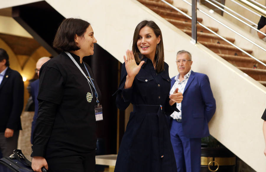 Fotos: Doña Letizia preside la apertura de los cursos de música de la Fundación Princesa