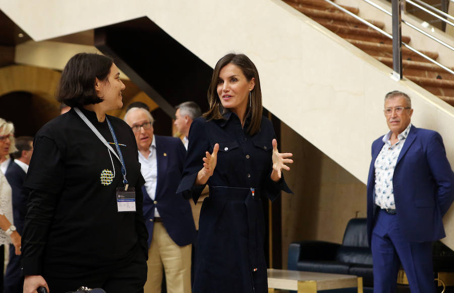 Fotos: Doña Letizia preside la apertura de los cursos de música de la Fundación Princesa