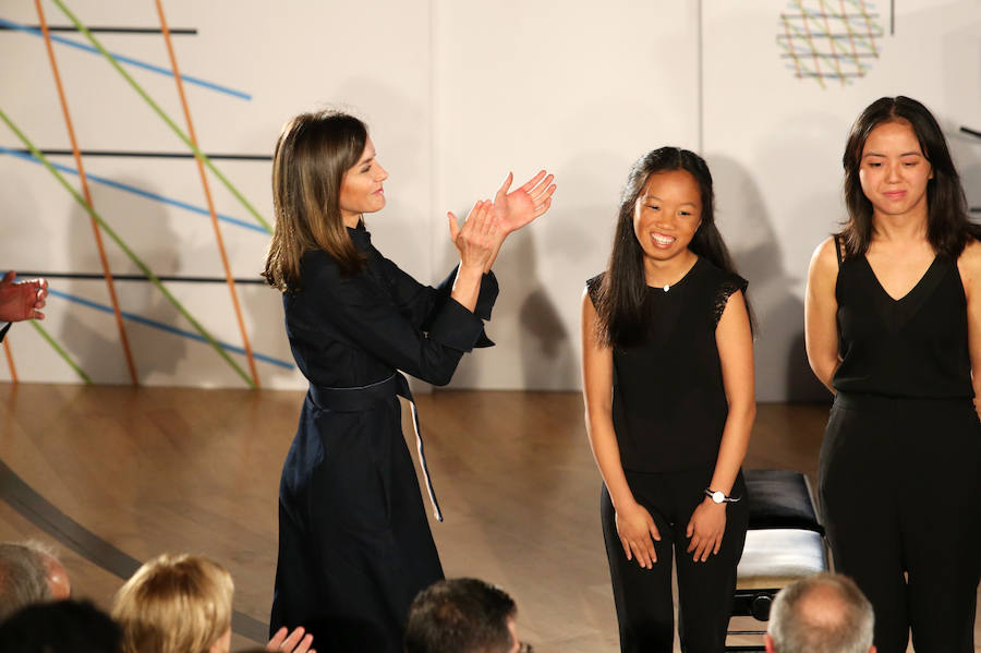 Fotos: Doña Letizia preside la apertura de los cursos de música de la Fundación Princesa