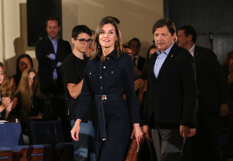 Fotos: Doña Letizia preside la apertura de los cursos de música de la Fundación Princesa