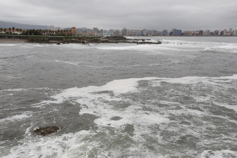 El vertido, procedente de Peñarrubia, no obligó a prohibir el baño en la costa