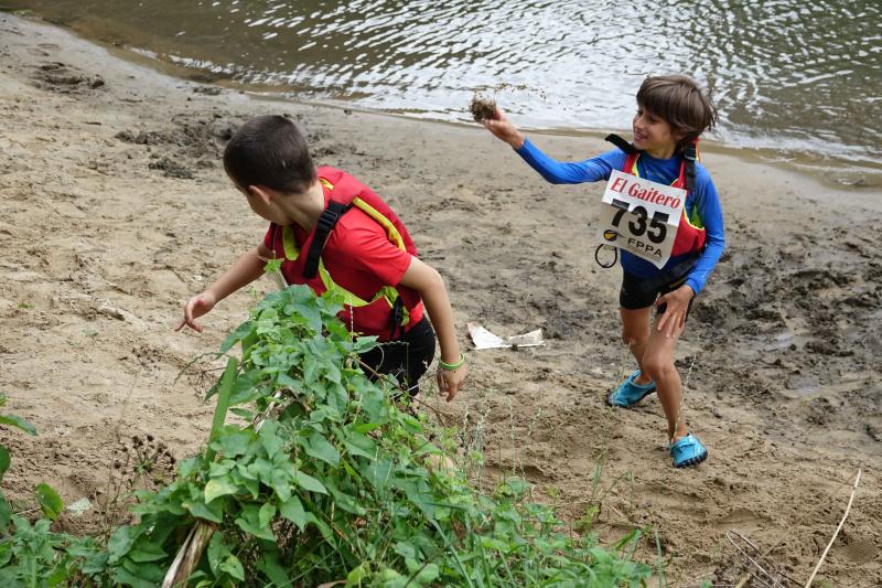 Rubén García y Daniel Fernández fueron los primeros en cruzar la meta en el descenso dirigido a niños