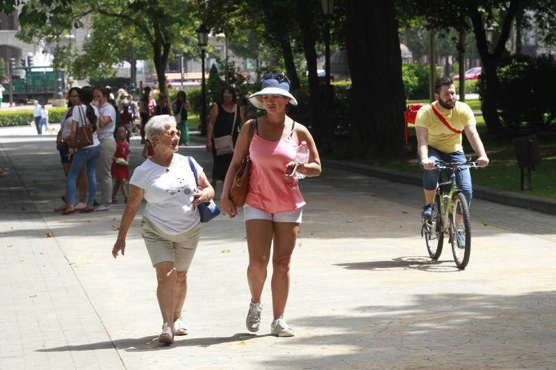 Este lunes los termómetros alcanzarán los treinta y cinco grados de máxima. Una situación que cambiará radicalmente a partir de mañana