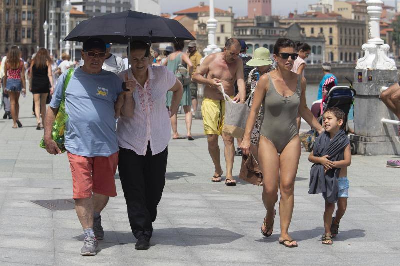 Este lunes los termómetros alcanzarán los treinta y cinco grados de máxima. Una situación que cambiará radicalmente a partir de mañana