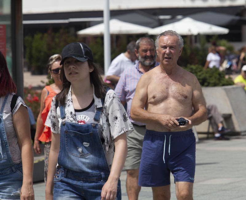 Este lunes los termómetros alcanzarán los treinta y cinco grados de máxima. Una situación que cambiará radicalmente a partir de mañana