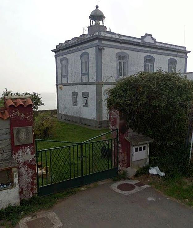 El faro de Candás, que será rehabilitado. 
