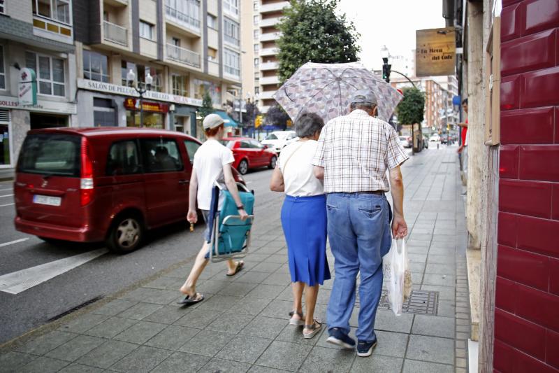 Solo dos días después de dejar atrás la ola de calor, Asturias está en aviso amarillo por fuertes lluvias que afectarán, sobre todo, al litoral y área suroccidental.