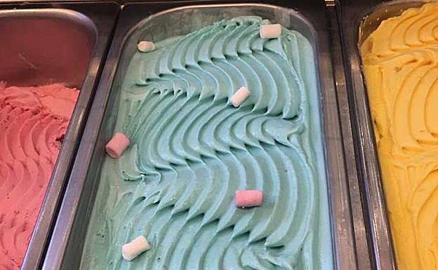 Helado de nube en Coppelia. 